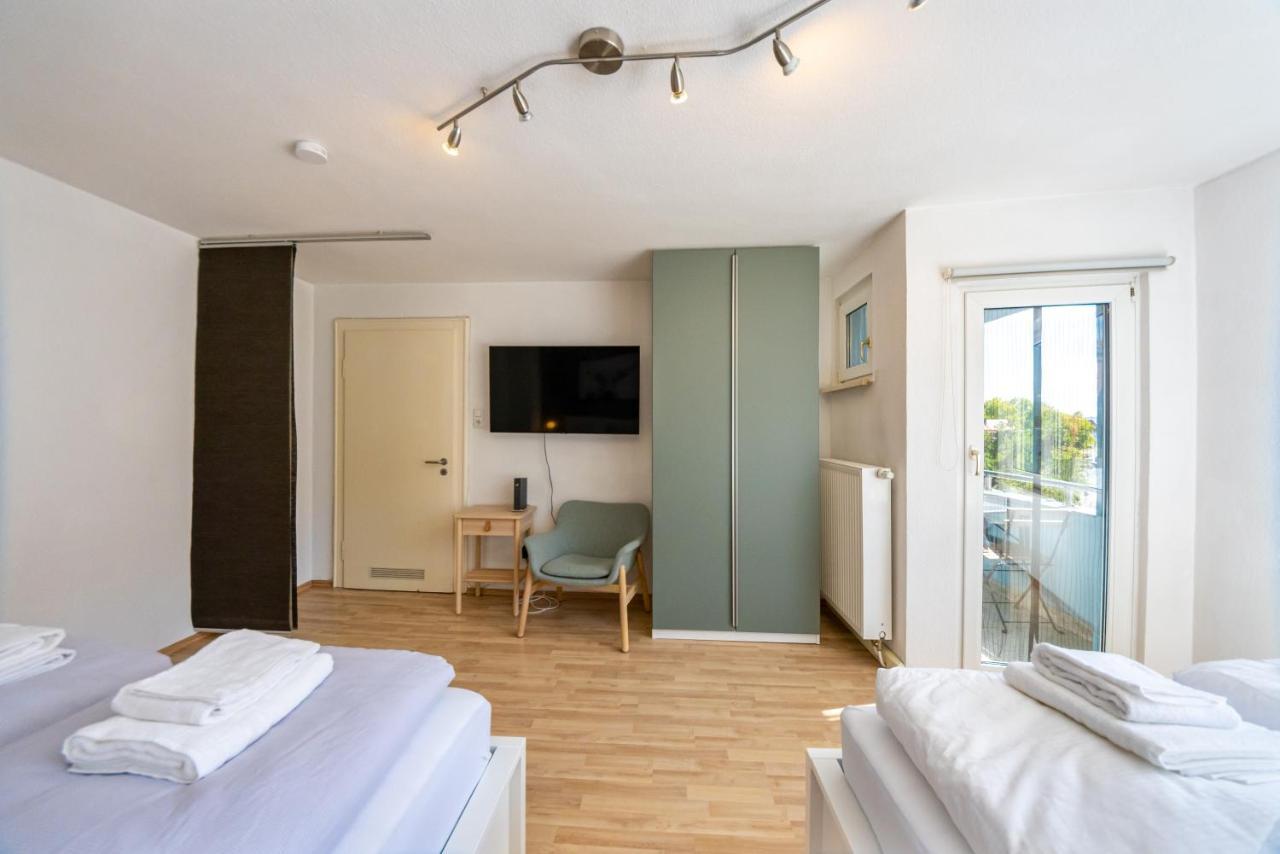 Apartment Mit Balkon Und Festungsblick 维尔茨堡 外观 照片
